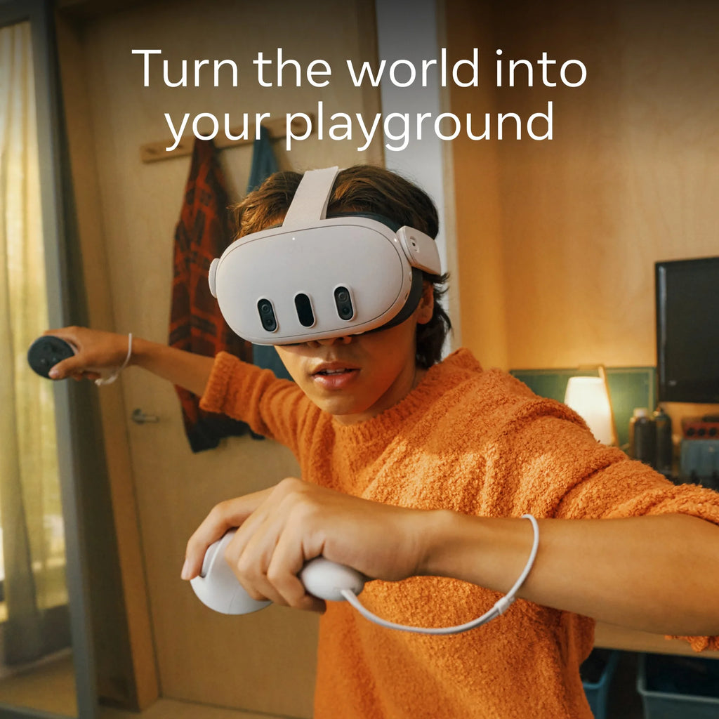 Quest 3 512GB - Experience Mixed Reality with a Complimentary 3-Month Trial of Meta Horizon+