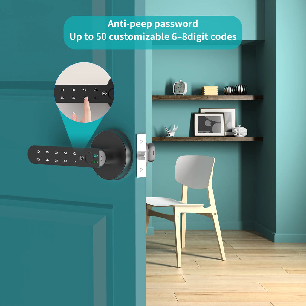 Biometric Keyless Entry Smart Fingerprint Door Lock with Keypad for Residential Use