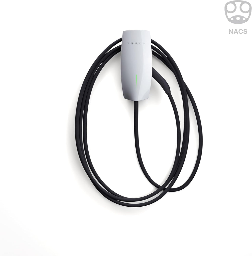 Wall Connector - Home Electric Vehicle (EV) Charger, NACS - Level 2 - up to 48A - UL Certified, Enery Star Partner