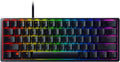Huntsman Mini 60% Gaming Keyboard with Linear Optical Switches, Chroma RGB Lighting, PBT Keycaps, Onboard Memory, and Snap Tap Technology - Black